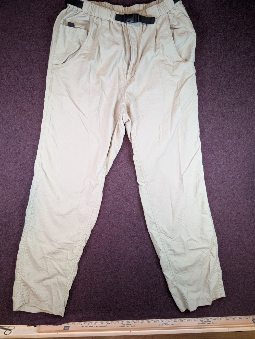 Men's Columbia GRT Technical/Hiking Pants, Light Khaki - Size M